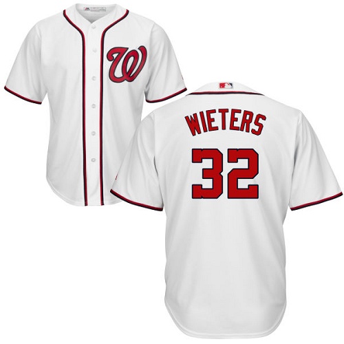 Nationals #32 Matt Wieters White Cool Base Stitched Youth MLB Jersey